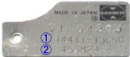 ギャレットターボコーションプレート